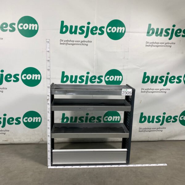 Bott Vario aluminium gebruikte bedrijfswagen inrichting (nr 2305)