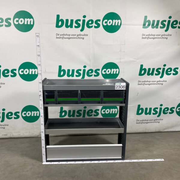 Bott Vario aluminium gebruikte bedrijfswagen inrichting (nr 2306)