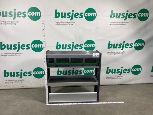 Bott Vario aluminium gebruikte bedrijfswagen inrichting (nr 2306) - Afbeelding 2