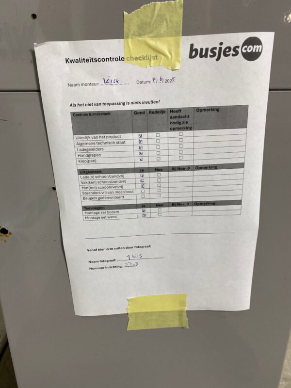 Service systeem gebruikte bus inrichting (nr 2308) - Afbeelding 16