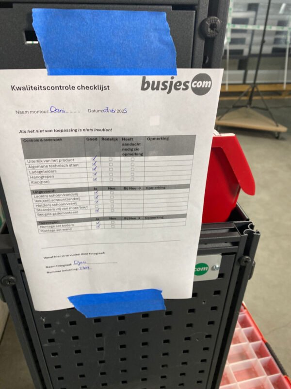 Modul gebruikte bedrijfswagen inrichting (nr 2309) - Afbeelding 13