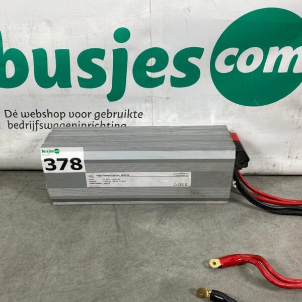 HQ 4000W omvormer 12V-230V gebruikt 378 | getest