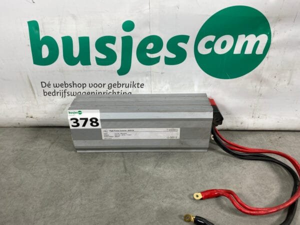 HQ 4000W omvormer 12V-230V gebruikt 378 | getest - Afbeelding 5
