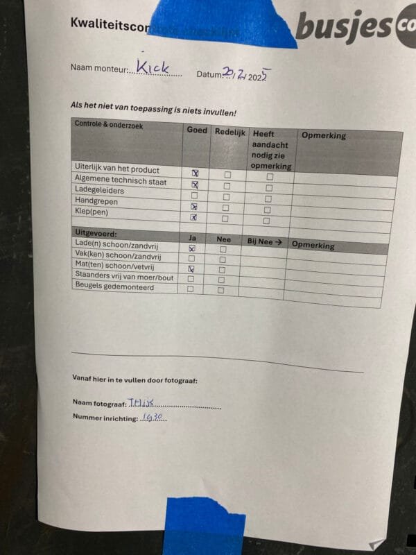 Bott Vario aluminium gebruikte bedrijfswagen inrichting (nr 1930) - Afbeelding 10