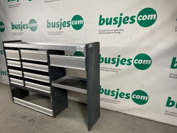 Bott Vario aluminium gebruikte bedrijfswagen inrichting (nr 1930) - Afbeelding 4