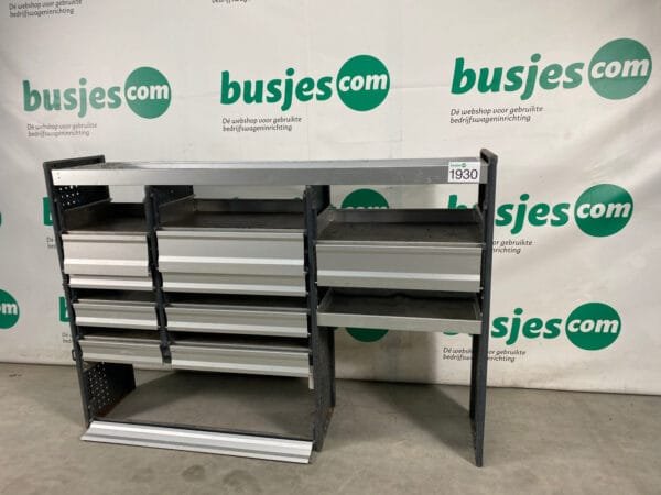 Bott Vario aluminium gebruikte bedrijfswagen inrichting (nr 1930) - Afbeelding 9