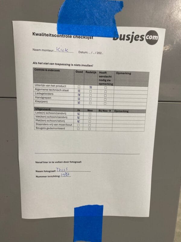 Sortimo staal alu gebruikte bedrijfswagen inrichting (nr 1937) - Afbeelding 11