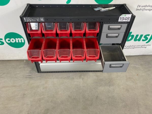 Modul gebruikte bedrijfswagen inrichting (nr 1948) - Afbeelding 6