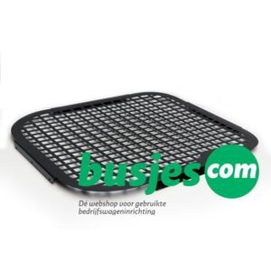 Nieuw raamrooster schuifdeur rechts VW Caddy oud | 2403 | staal zwart