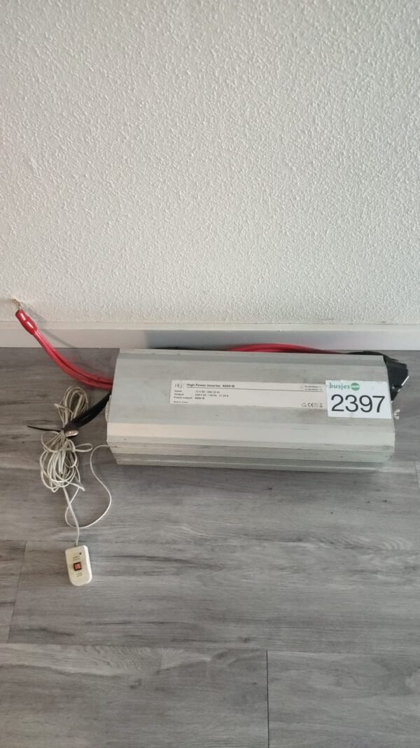 HQ 4000W omvormer 12V-230V gebruikt 2397 | getest