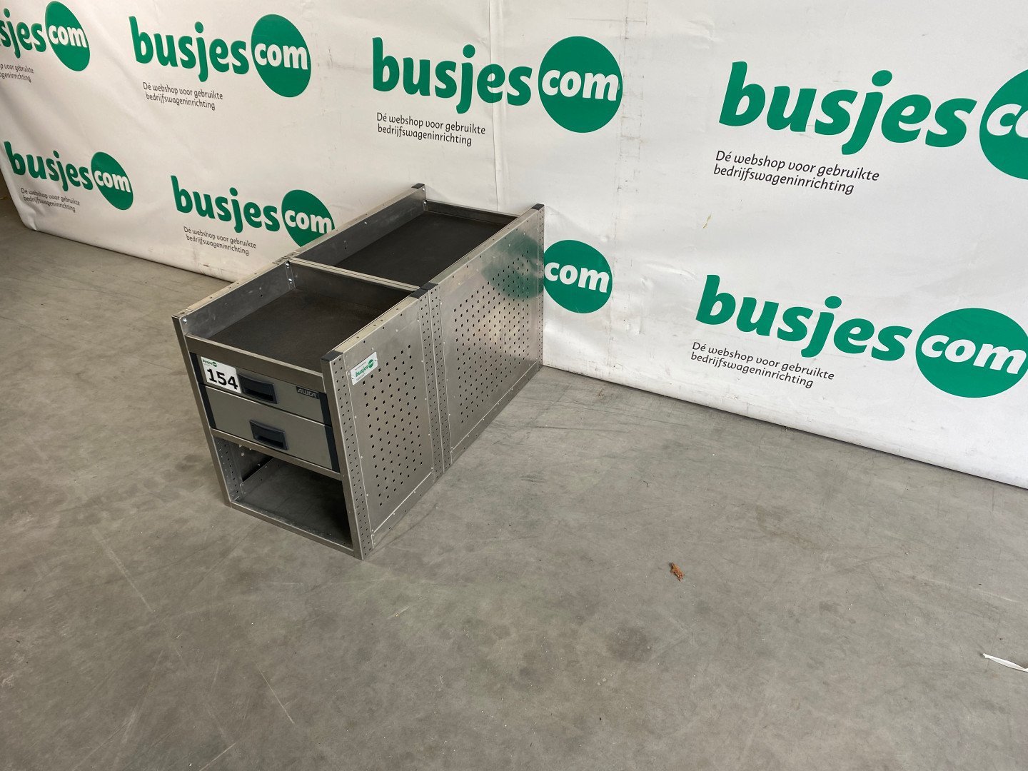 Aluca aluminium gebruikte bedrijfswageninrichting (nr 154) - Afbeelding 5