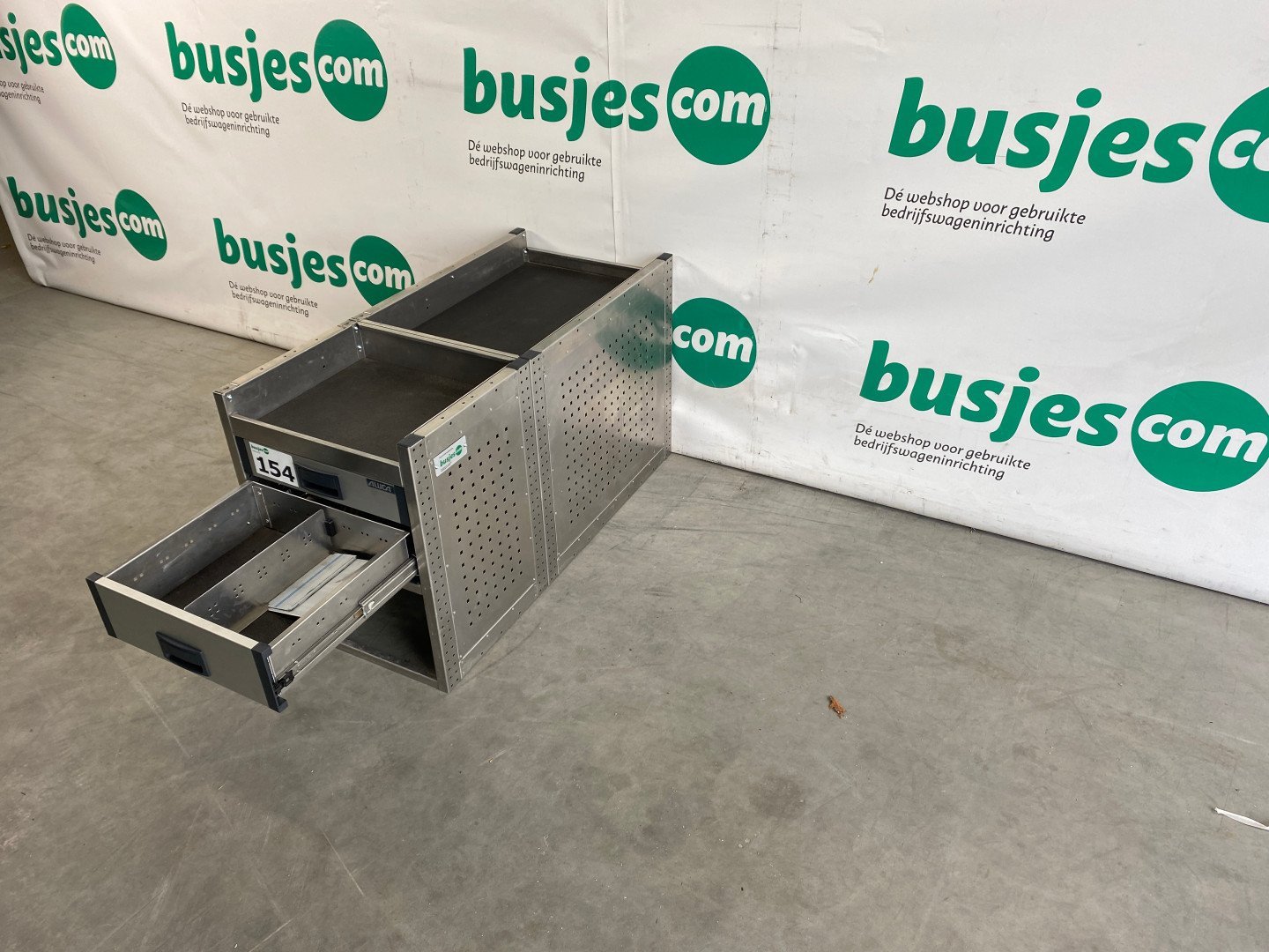 Aluca aluminium gebruikte bedrijfswageninrichting (nr 154) - Afbeelding 6