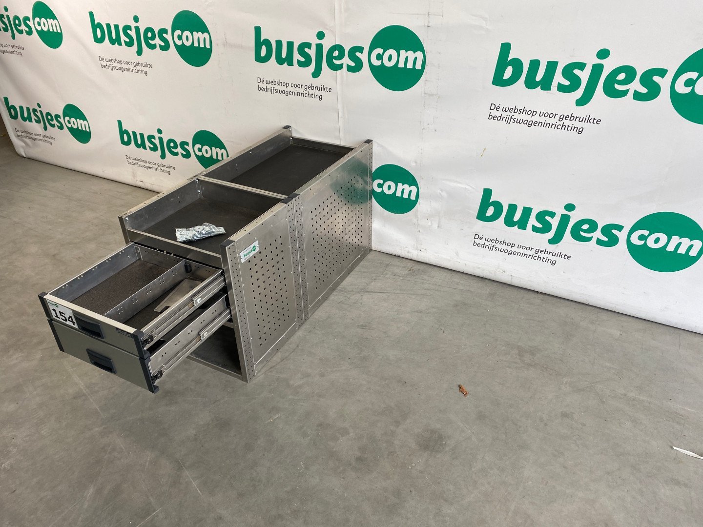 Aluca aluminium gebruikte bedrijfswageninrichting (nr 154) - Afbeelding 7