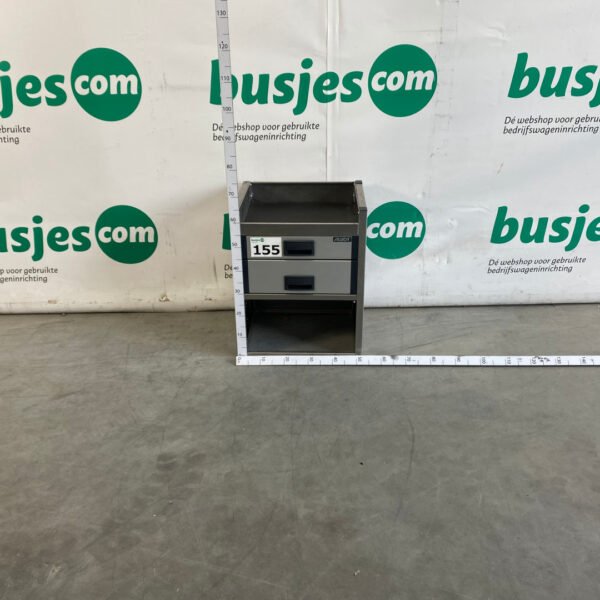 Aluca aluminium gebruikte bedrijfswageninrichting (nr 155)